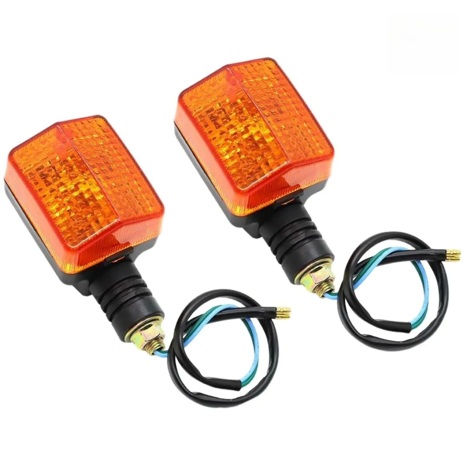 

2Pair Rear Turn Signal Light Indicators For Honda Ruckus Zoomer NPS50 2003-2012 33650-GEZ-305 Scooter Blinkers Amber Replacement