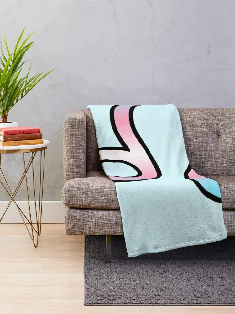 Leo Trans Pride Symbol Throw Blanket Fashion Sofas Custom funny gift Blankets