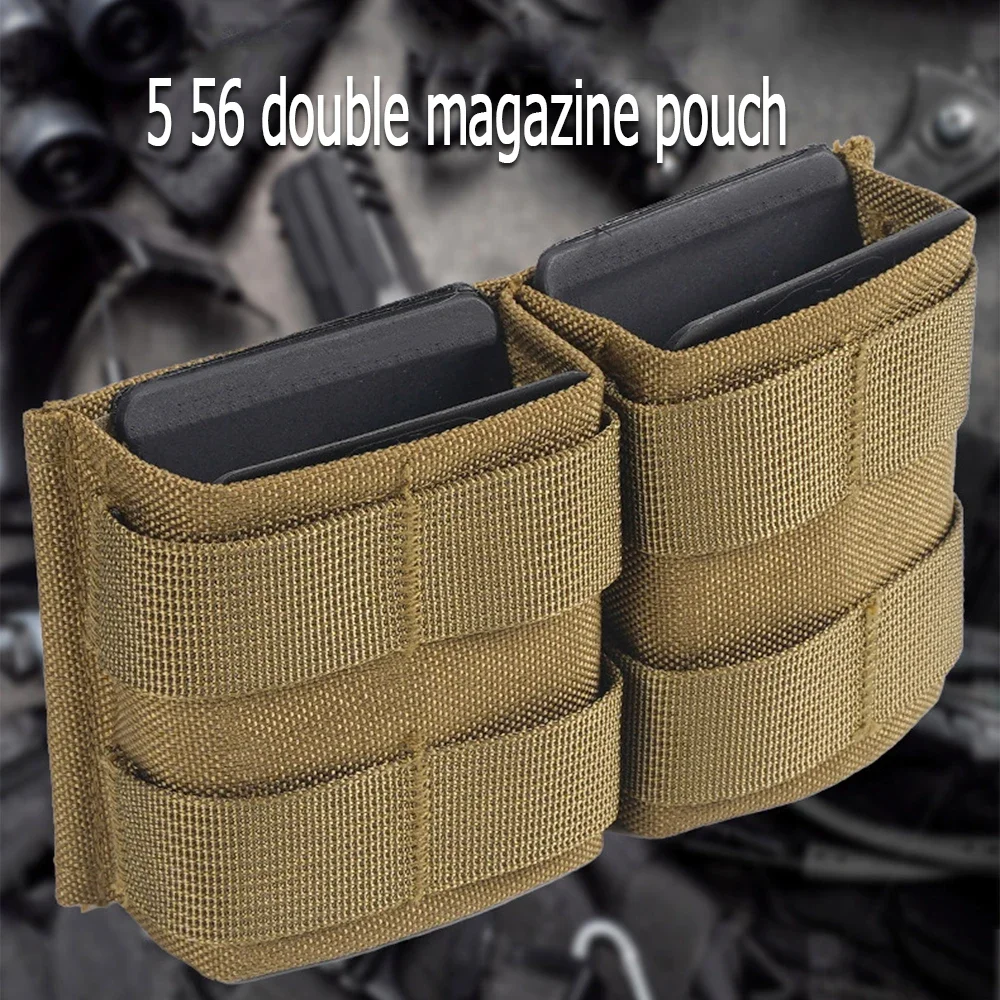 

5 56 Double KYWI Short Magazine Pouch AR15 M4 Pouch Insert Malice Clip 1000D Nylon Fast Hunting Airsoft Tactical Equipment