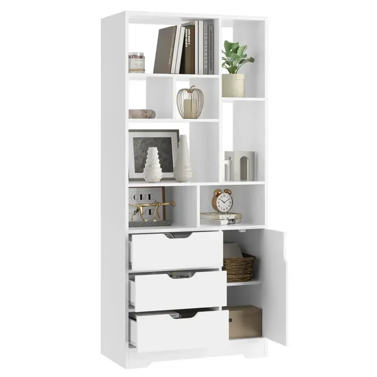 

# Modern Simple Design Wooden Bookcase Bookshelf For Living Room Bookcase #
