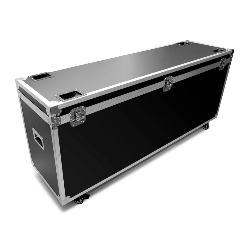 2025 Hot Aluminum Flight Case Tool Box Led Display Case Screen Case With Wheels