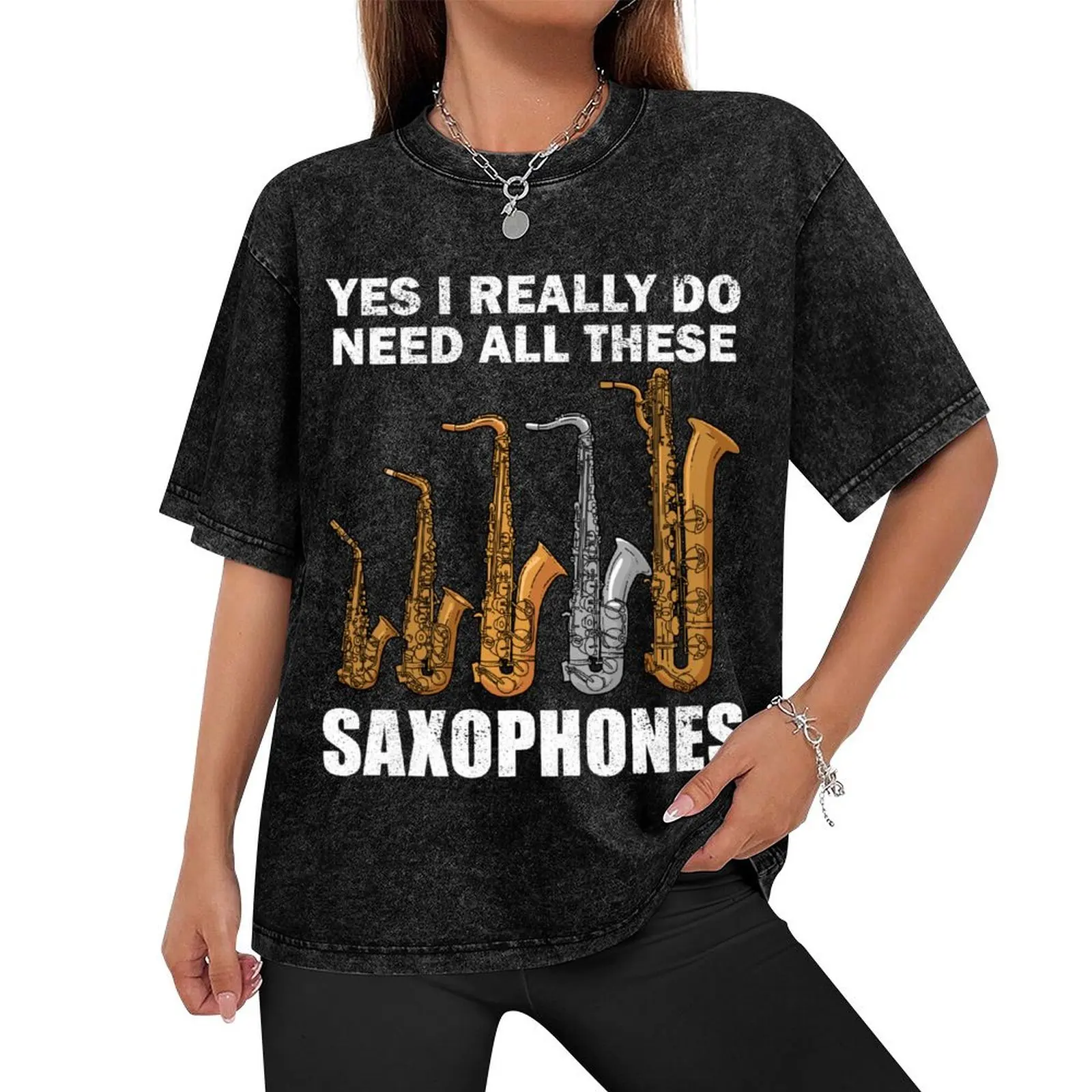 Saxophonist Gifts Jazz Music Gift Women Men Saxophone T-Shirt funny gifts cheap stuff blue archive mens t shirts