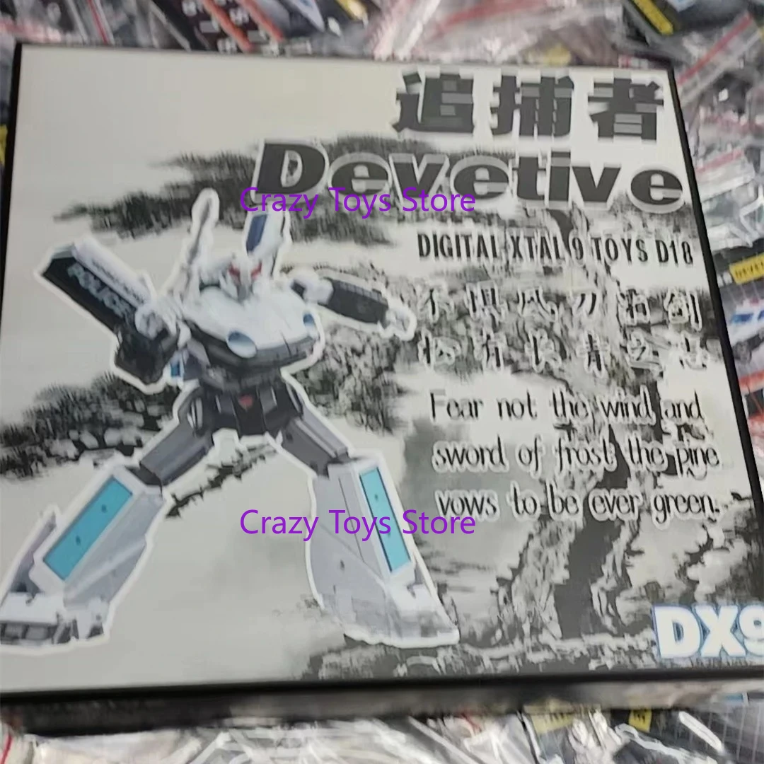 Figurka Transformująca G1 DX9 D18 Devetive Prowl, zabawka kolekcjonerska, prezent z pudełkiem, dostępna od ręki.