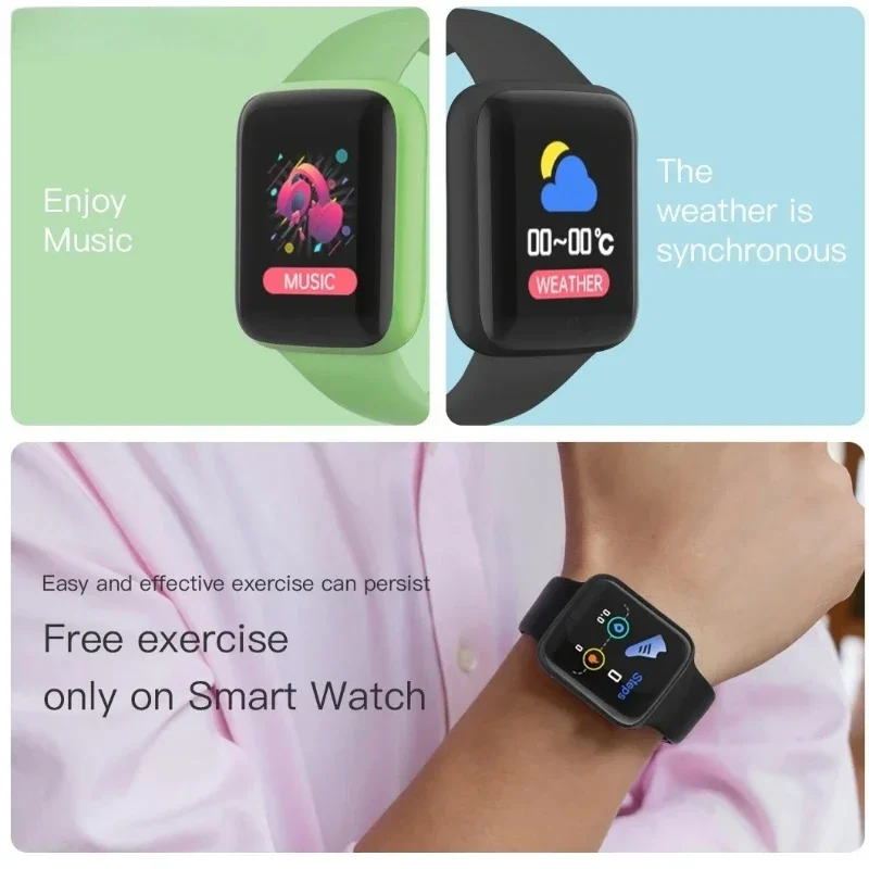 ​​2025 Rechargeable Fitness Watch - 7-Day Battery with Real-Time Health Alerts​​