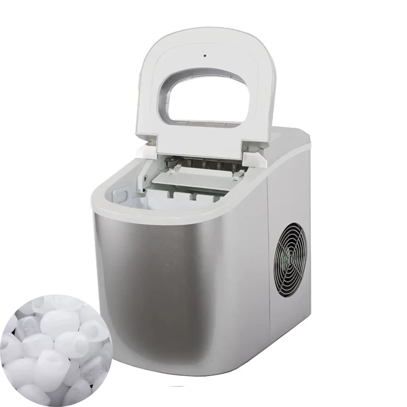 Household Portable Ice Maker, Small Ice Cube Machine, High-Quality