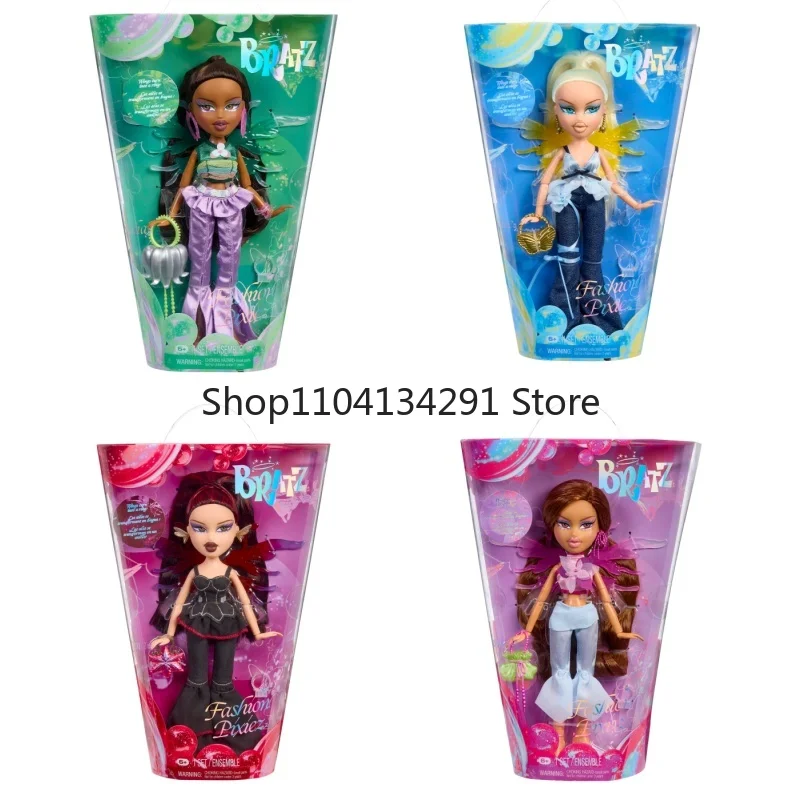 

Original Bratz Fashion Fairy Sasha Collector's Edition Dream Doll with Authentic Clothing and Accessories Children's Gift