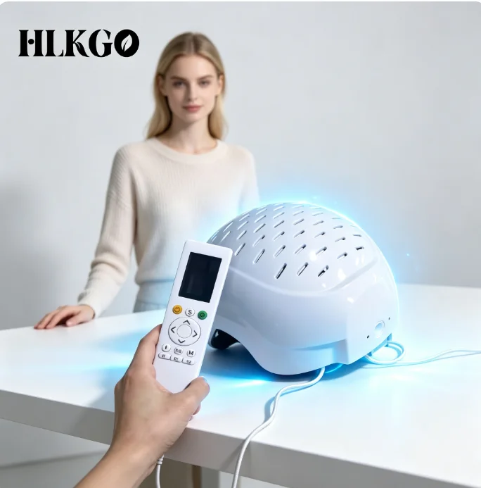 Alzheimer Stroke Brain Function Improvement – Clinical Grade 436 Diodes 1070nm Transcranial PBM Helmet Home