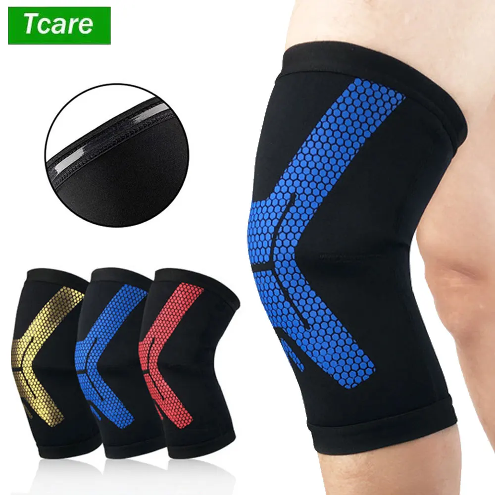 1 PCS Knee Compression Sleeve for Knee Pain Meniscus Tear, Non-slip Knee Brace Support for ACL,Arthritis Pain Relief,Working Out