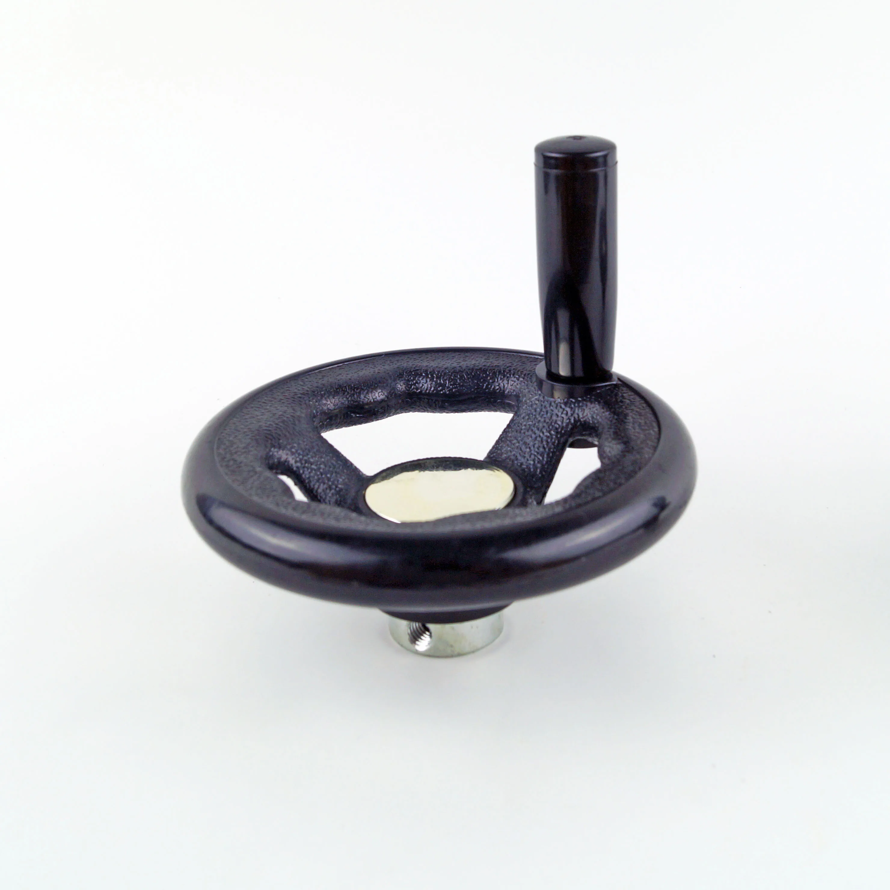 1PCS Free Shipping 10mm 12mm boreX100mm 80mm Reinforced Nylon handwheel with take away handle