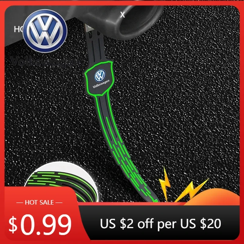 

For VW Car Static Elimination Strip Car Electrostatic Towing Tape For Volkswagen VW R-line GTI R Polo Golf Passat Magotan Tigu