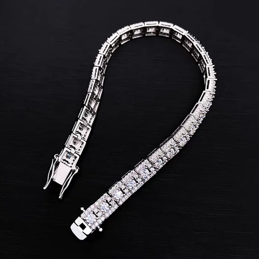 Thumbnail 4 - #61 Latest Moissanite Tennis Bracelets Offers