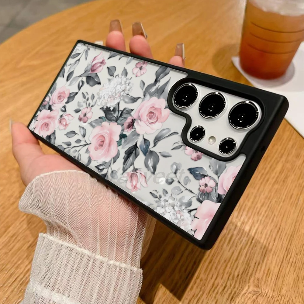 Bloemen Telefoonhoesje voor Sa - Phone Cases With Straps recensie en prijs