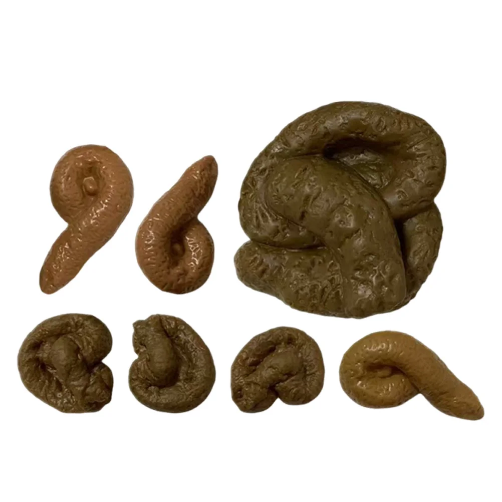 1 مجموعة واقعية وهمية أنبوب المزحة مجموعة PVC إيفا نابض بالحياة محاكاة كذبة أبريل هالوين حفلة نكتة الدعامة لوازم اللعب