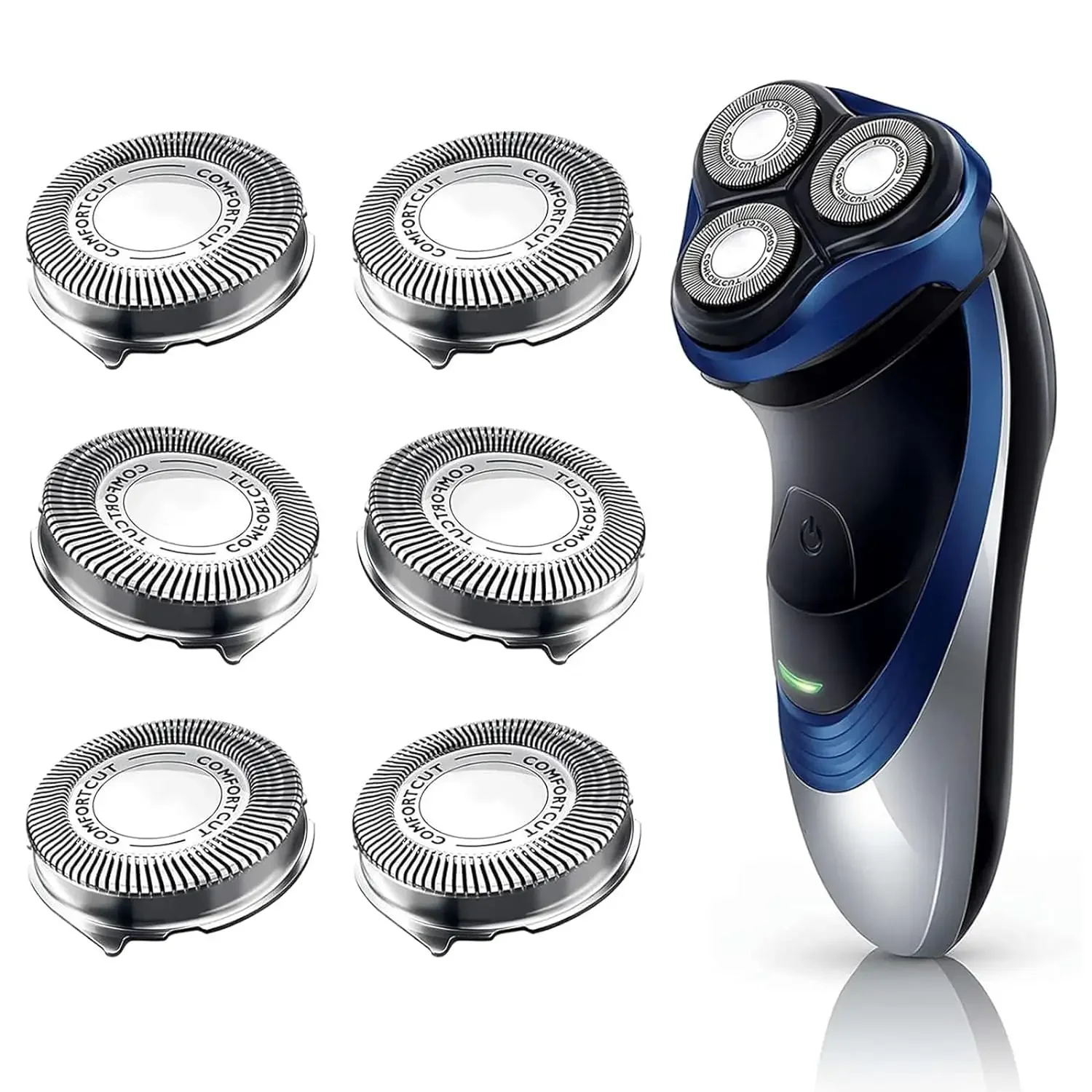 SH30 Heads ComfortCut  Blades Fit for Philips Norelco Series 3000, 2000, 1000 electric Shavers and S738 Click and Style