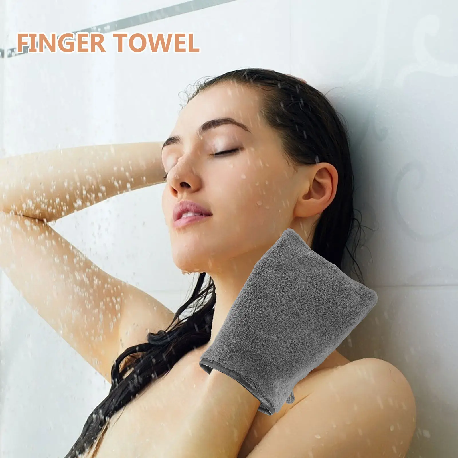 

Набор из 6 многоразовых мочалок для ванны из микрофибры: мягкие перчатки для снятия макияжа и очищения лица, впитывающие полотенца-мочалки для спа-процедур и ухода за лицом