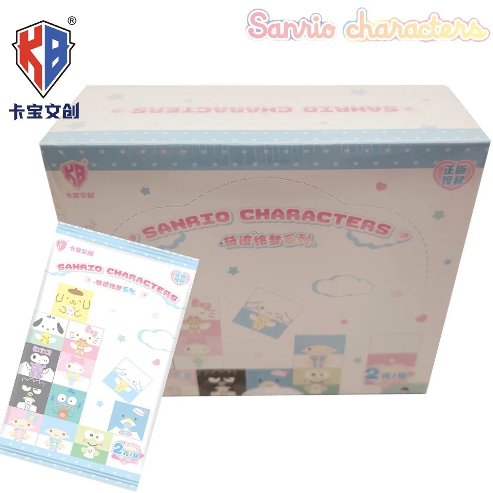 

New Genuine Kabao Sanrio Card for Children Anime Limited Edition Exquisite High-quality Character Cards Peripheral Toys Gifts