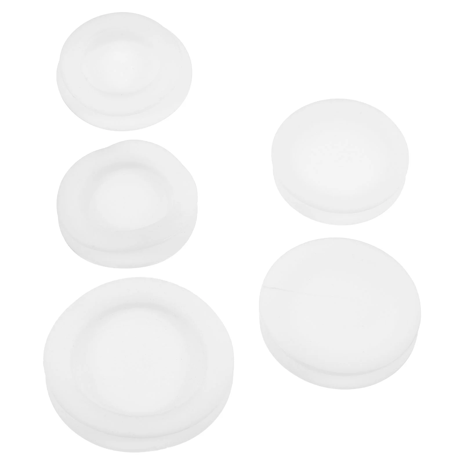 5 pces pequeno cofrinho plug redondo rolha de borracha plugues ou rolhas única camada