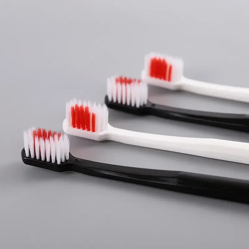 2pcs/Set Black White Heart Couple Brush Teeth Soft-bristle Toothbrush Eco Friendly Nano Adults Toothbrush Dental Care Kids Brush