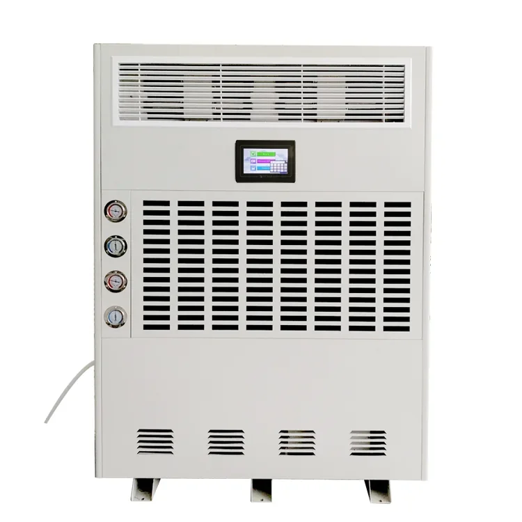 20 kg/h split system cooling and heating temperature air drying industrial dehumidifier