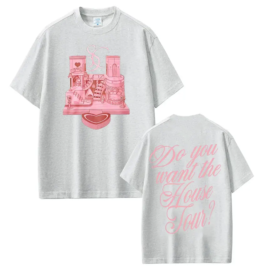 هل تريد جولة البيت سابرينا نجار خمر قميص مطبوع الرجال النساء تي شيرتات على الموضة المتضخم تي شيرت غير رسمي مروحة الهدايا #3