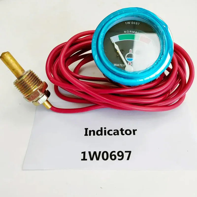 Radladerteile 1W-0697 Anzeige Kühlmittel Öltemperaturanzeige für 1W0697 1W5927 2005235   2Y7254 Wassertemperaturanzeige