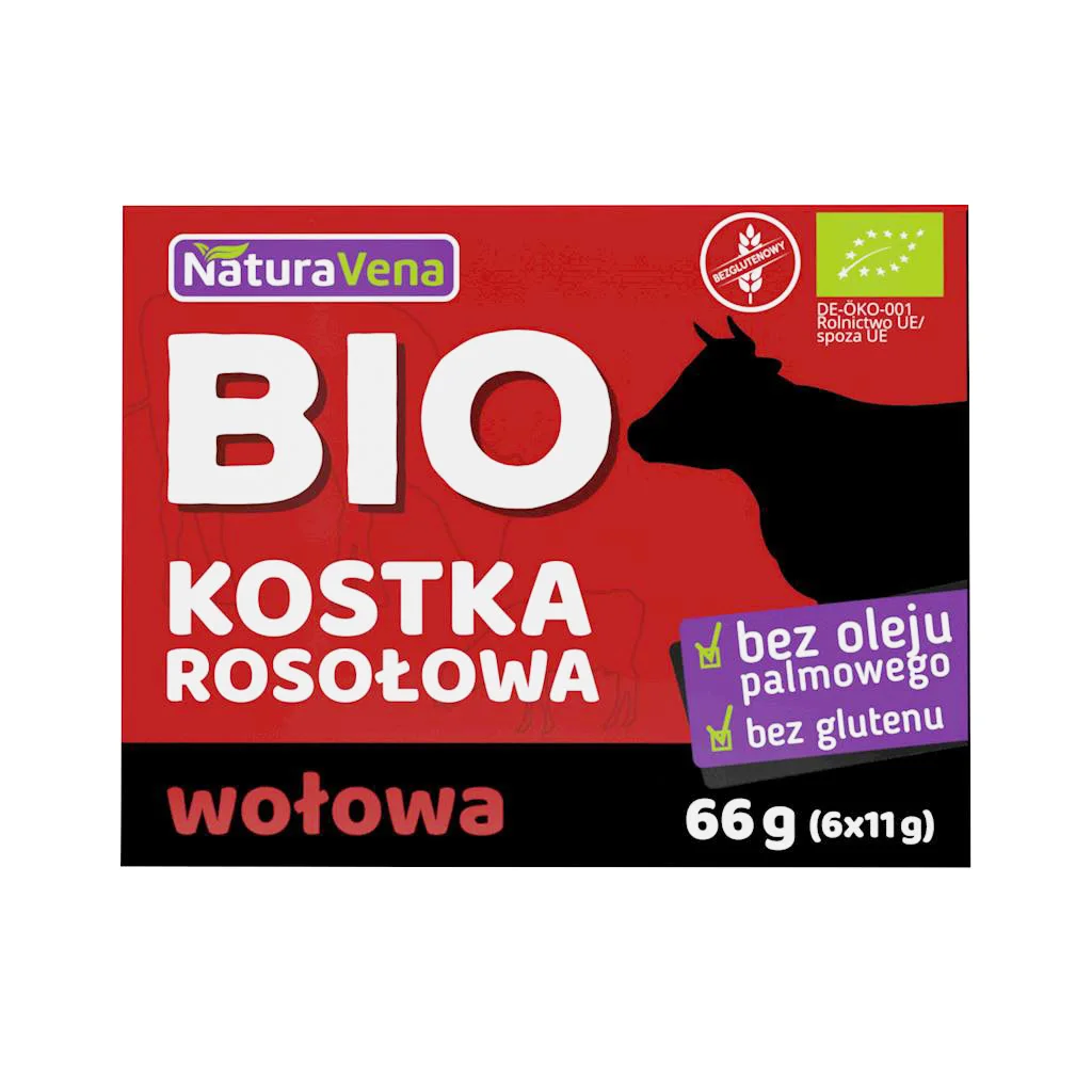 BULION-BEEF BOOKS GLUTEN-FREE BIO 66 g - NATURAVENA