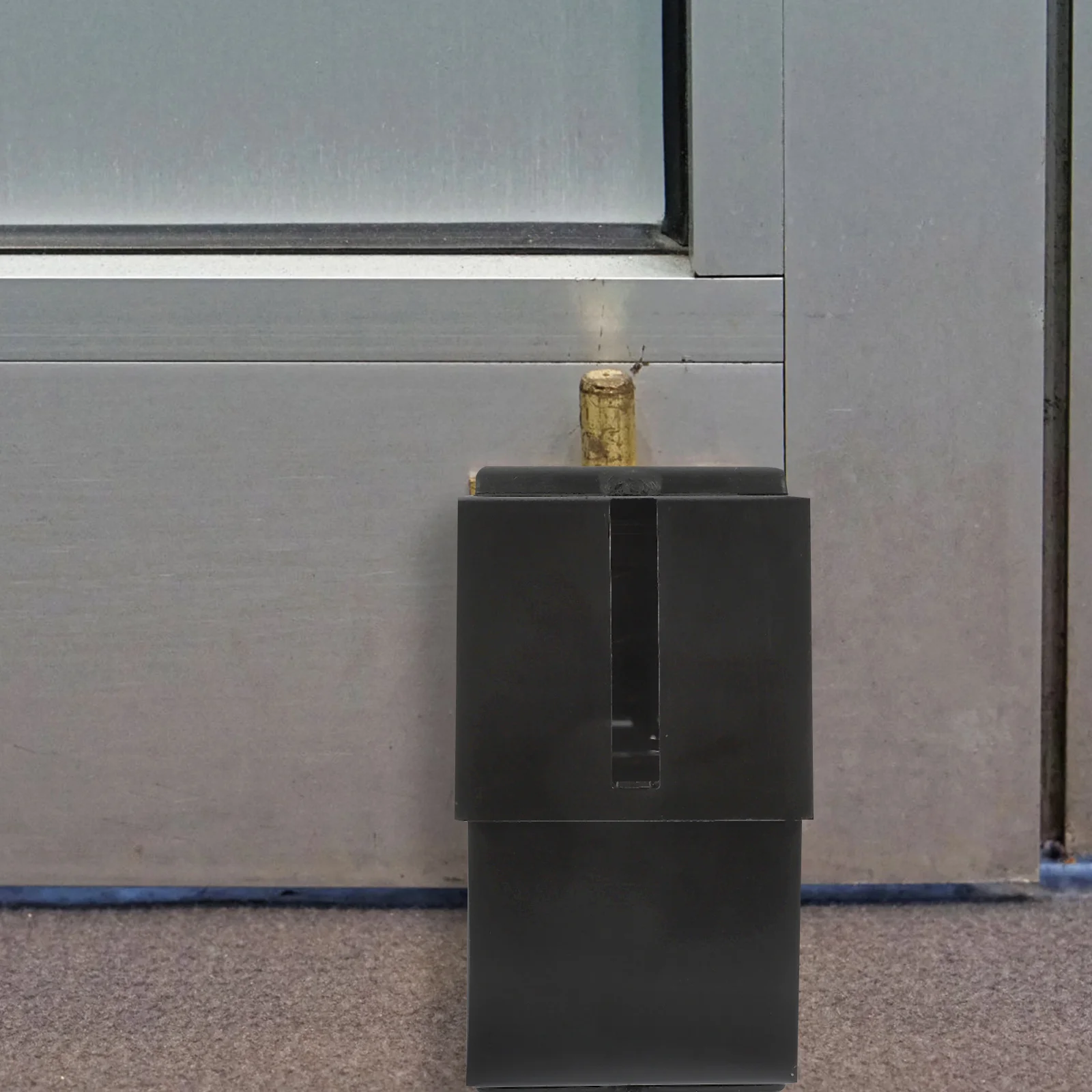 Pragmatische deurstopper Spring Design Anti-Collision Wedge Nagelvrije vloermuurbeschermer voor slaapkamerstopper