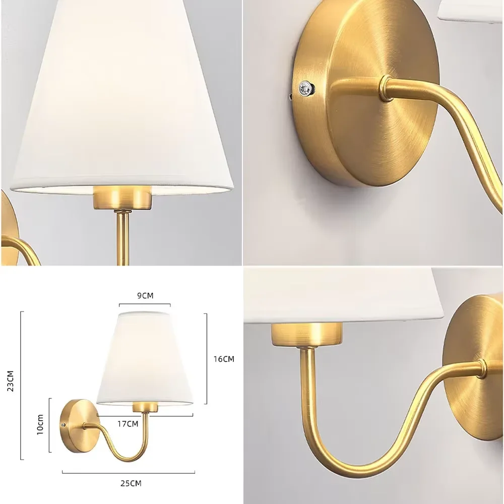 Nordic Recharge Wall Lamp RGB Bulb Removable Wireless Wall Decor For Bedroom Corridor Hallway Indoor Luminaire Bedside Light