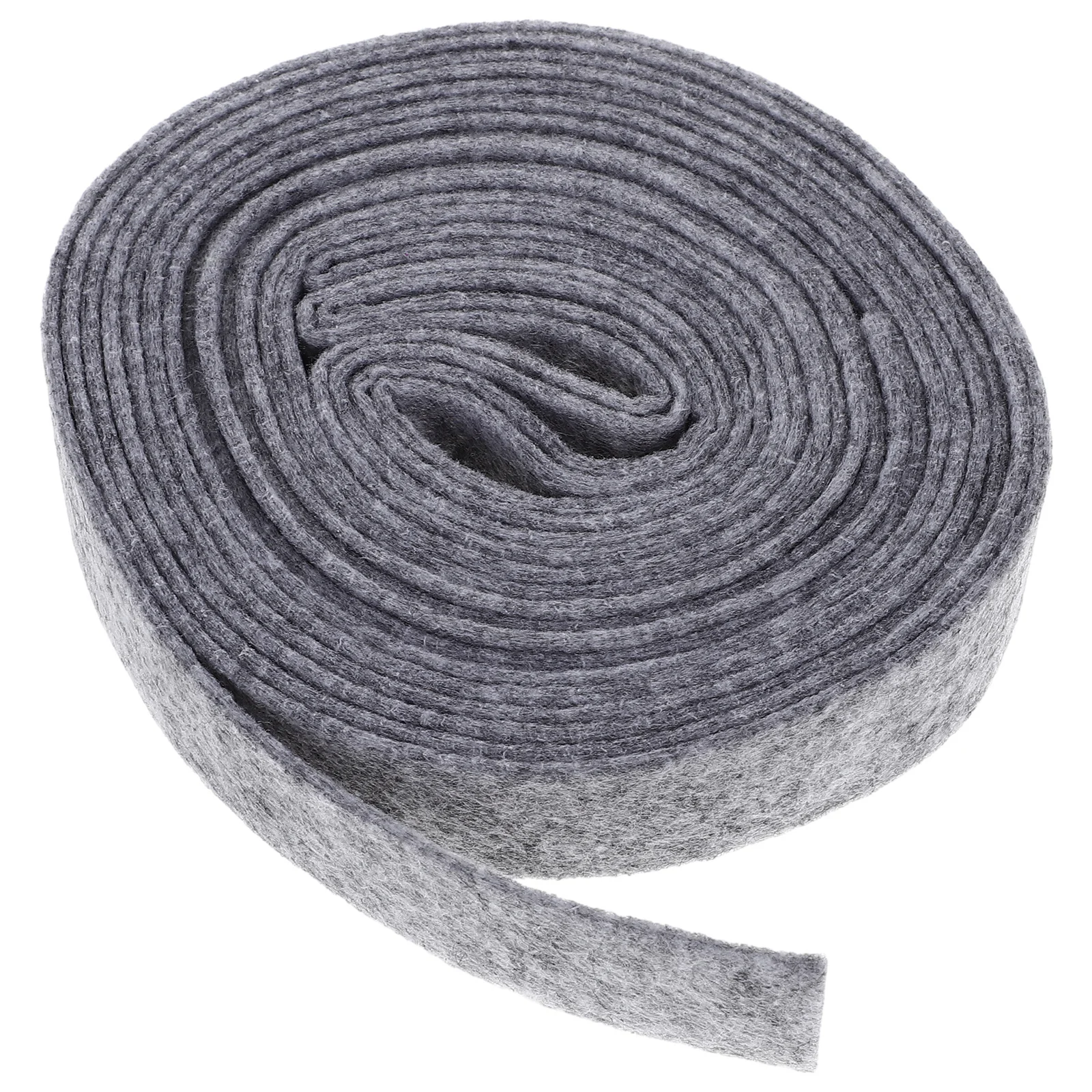 

500Cmx3 Wool Felt Ribbon 5Meters Grey Craft Material For Diy Christmas Tree Decorations Wreaths Bowknots Home Garden Decoration