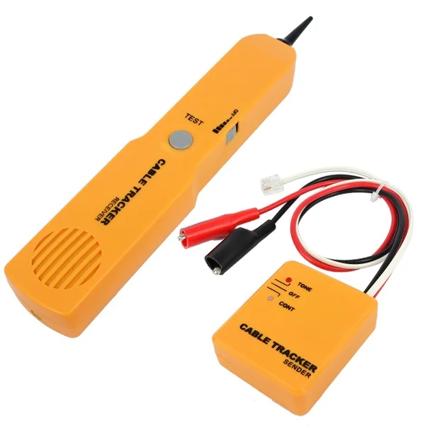 

RJ11 Network Telephone Wire Cable Tester Toner Tracker Diagnose Tone Line Finder Tracer Detector Networking Tools