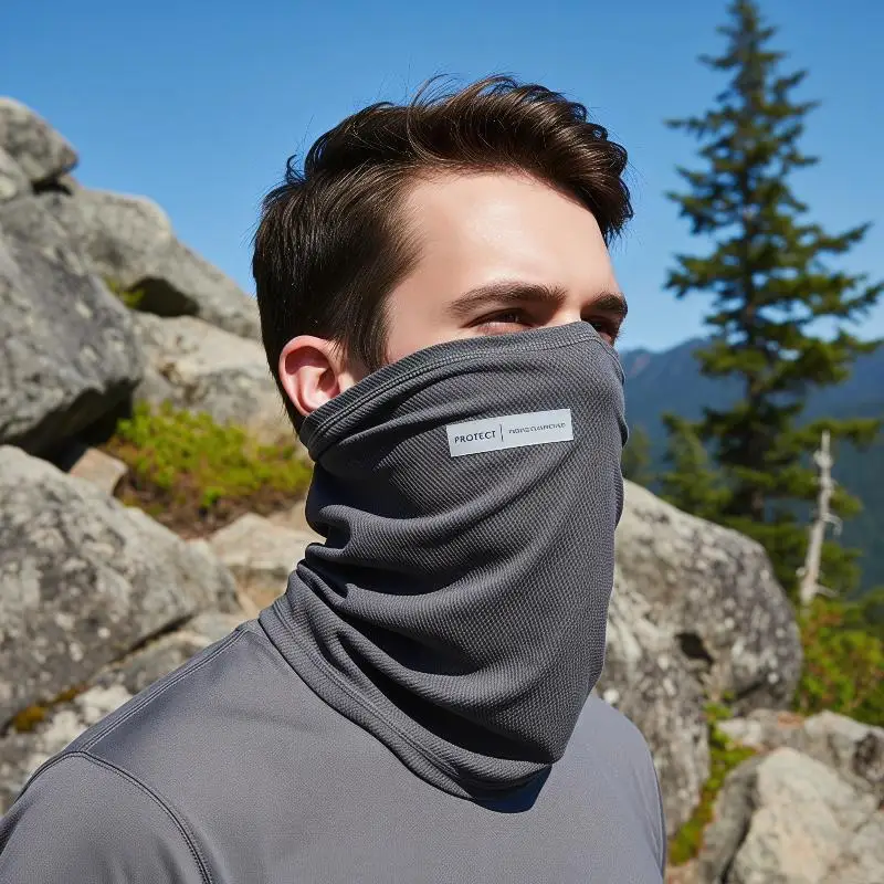 

Premium Neck Gaiter Scarf for Men Women Offering UV Protection and Windproof for Outdoor Use