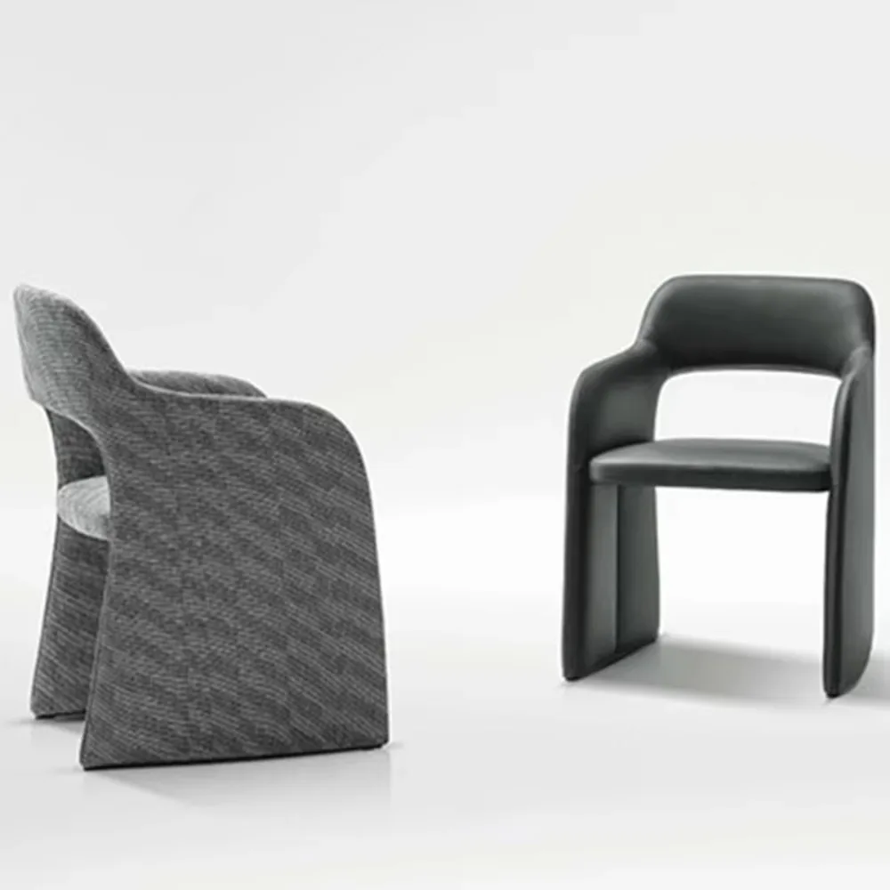 Modern leather lounge chair home office coffee shop business negotiation hotel restaurant dining park writing reception