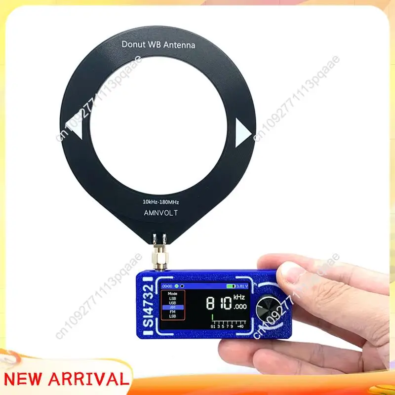 Il ricevitore radio full-band DSP radio full-band N84R supporta FM AM (MW e SW) e SSB (LSB e USB) blu