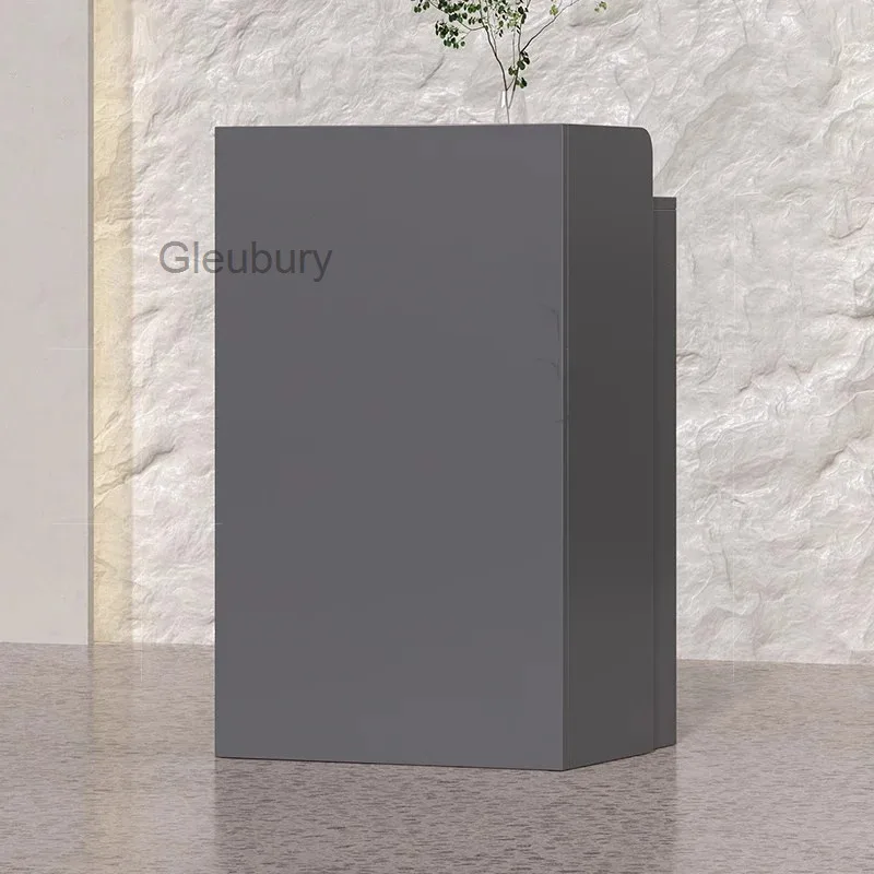 

Decorations Counter Reception Office Desk Modern Display Reception Desks Luxury Simple Modern Hair Salon Commercial Furniture