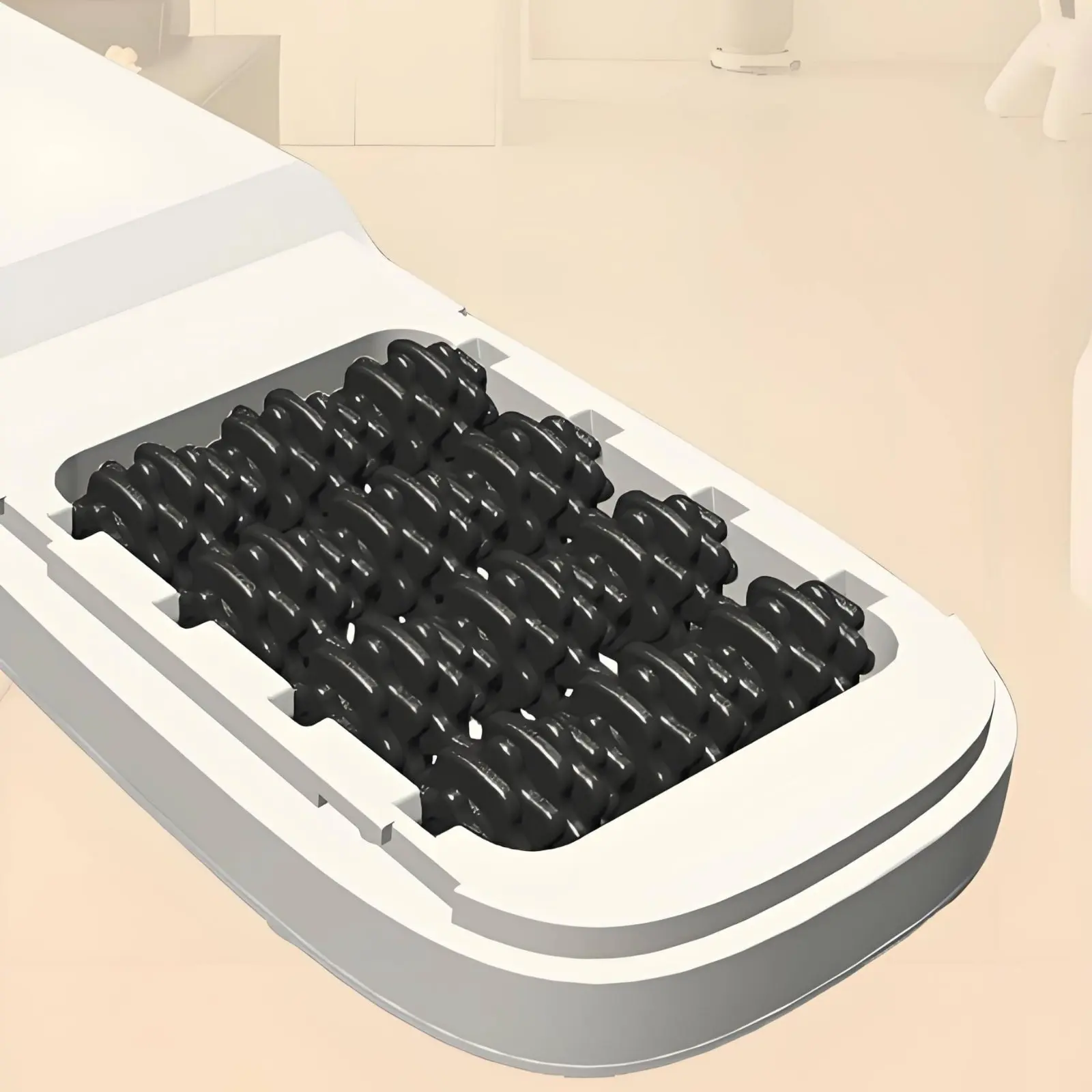Flat Foot Exerciser 3-in-1 Toe Grip Exerciser Foot Strengthener Textured Surface Rehab Tool Posture Correction for Children - view 5