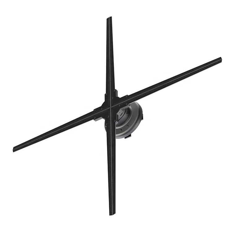 Eye-Catching 3D Hologram 3  100 1M Hologram Display 3D Holographic LED Fan
