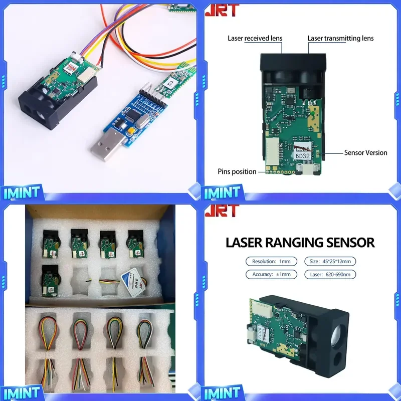 60m Range Finder Module Supporting TTL Interface Sensor