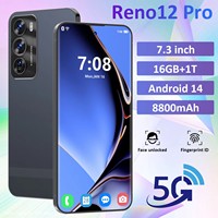 New Smartphone 5G A75 Pro 7.3-inch Android Qualcomm8 Gen 2 Cellphones 10core Dual SIM Phone Unlocking Celulares Mobile Phones