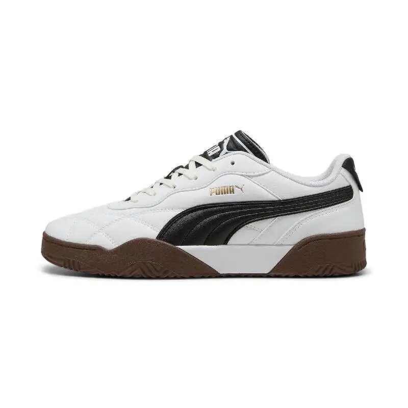 Fashion PUMA Retro Leather Sneakers Men Women White Black Gum Rubber Sole Daily Walking Street Skate Casual Shoes 397454-02