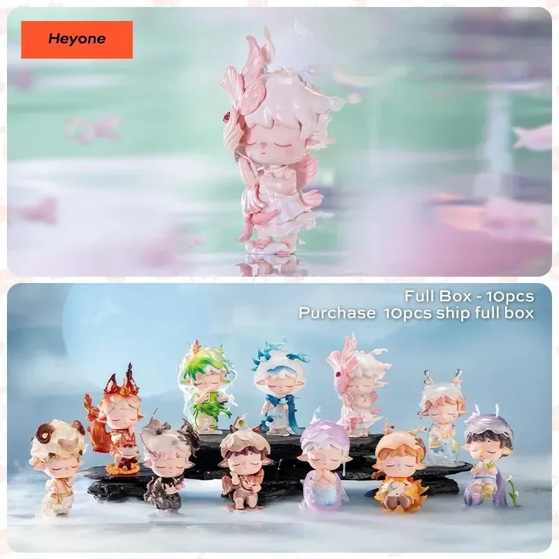 Heyone MIMI The Poem Of Nature Series Blind Box Toys Doll Cute Anime Action Figure Ornaments Figurines Dolls Desktop Home Decor