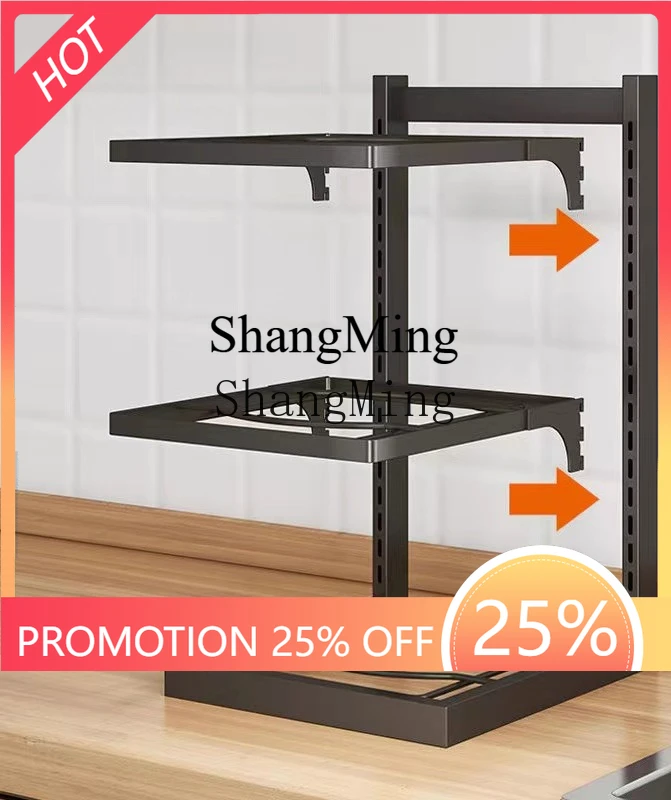 

ZYY бытовая высокоцентная кухонная стойка бытовая многослойная стойка для хранения кастрюль многослойная стойка для кастрюль