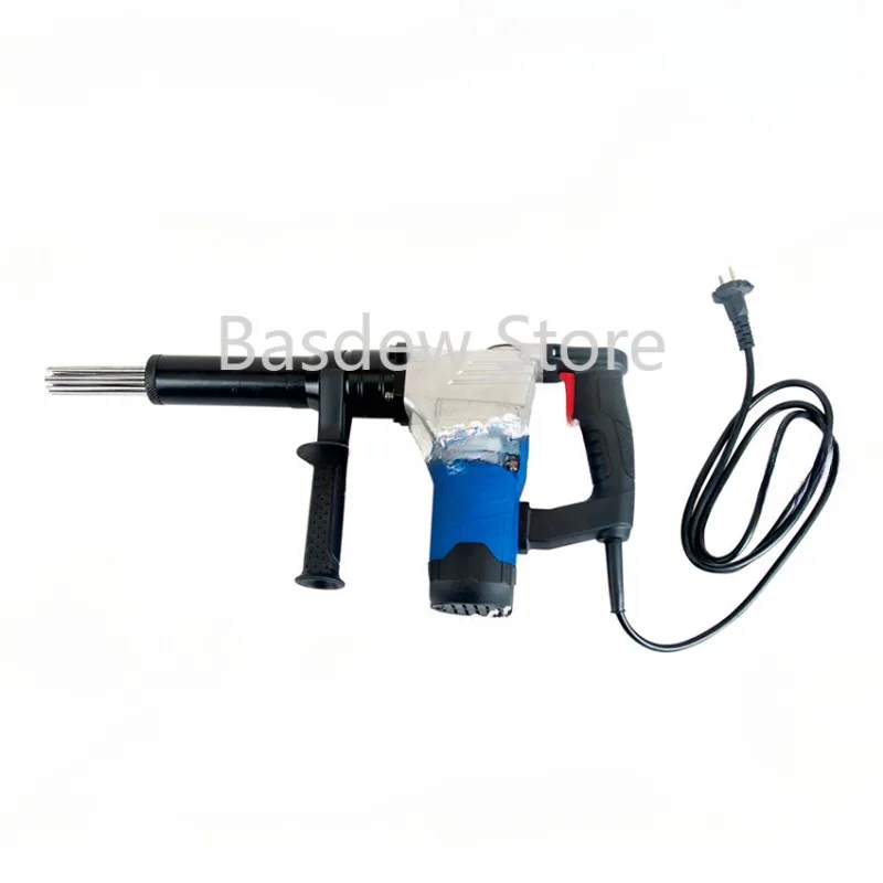 

Handheld electric needle scraper rust cleaning machine 110V/220V, 1100W rust removal needle gun electric jet chisel