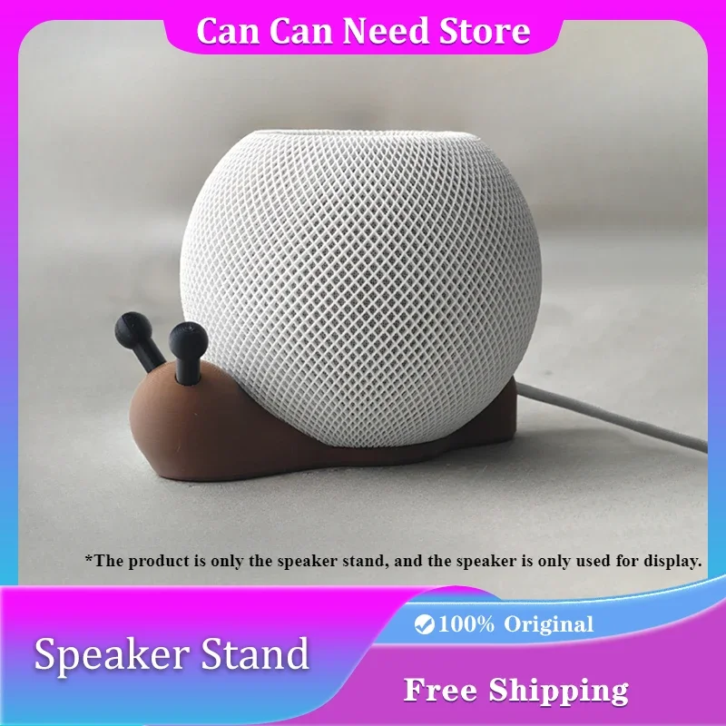 

Мини-подставка для HomePod Kawaii, держатель для 3D-печати в форме улитки, Bluetooth-динамик, амортизирующая подставка для Apple Home Pod Mini