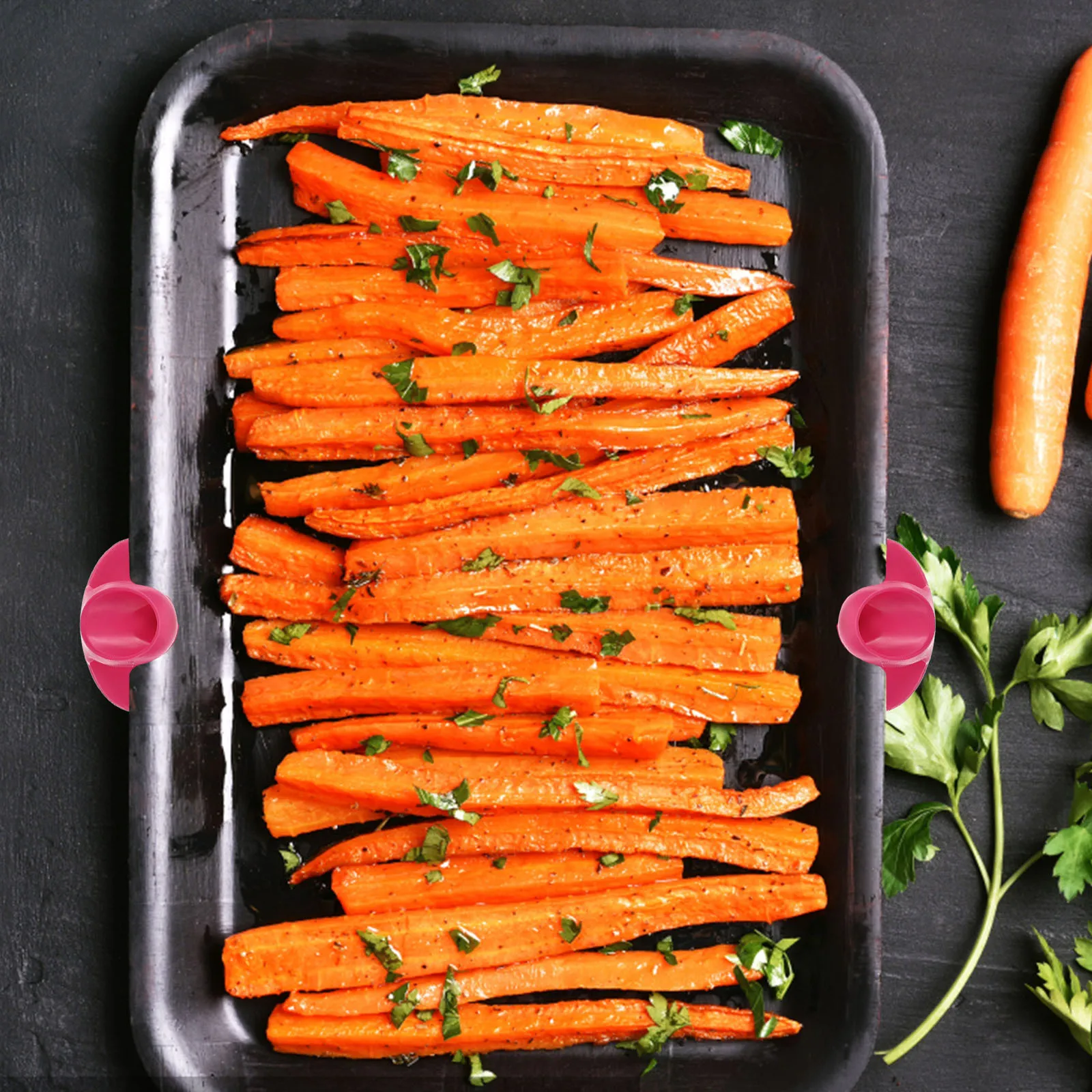 

12Pcs Antiscald Silicone Pot Holders Heat Resistant Oven Mitts Practical Kitchen Supplies Random Color Silicone Pot Holders