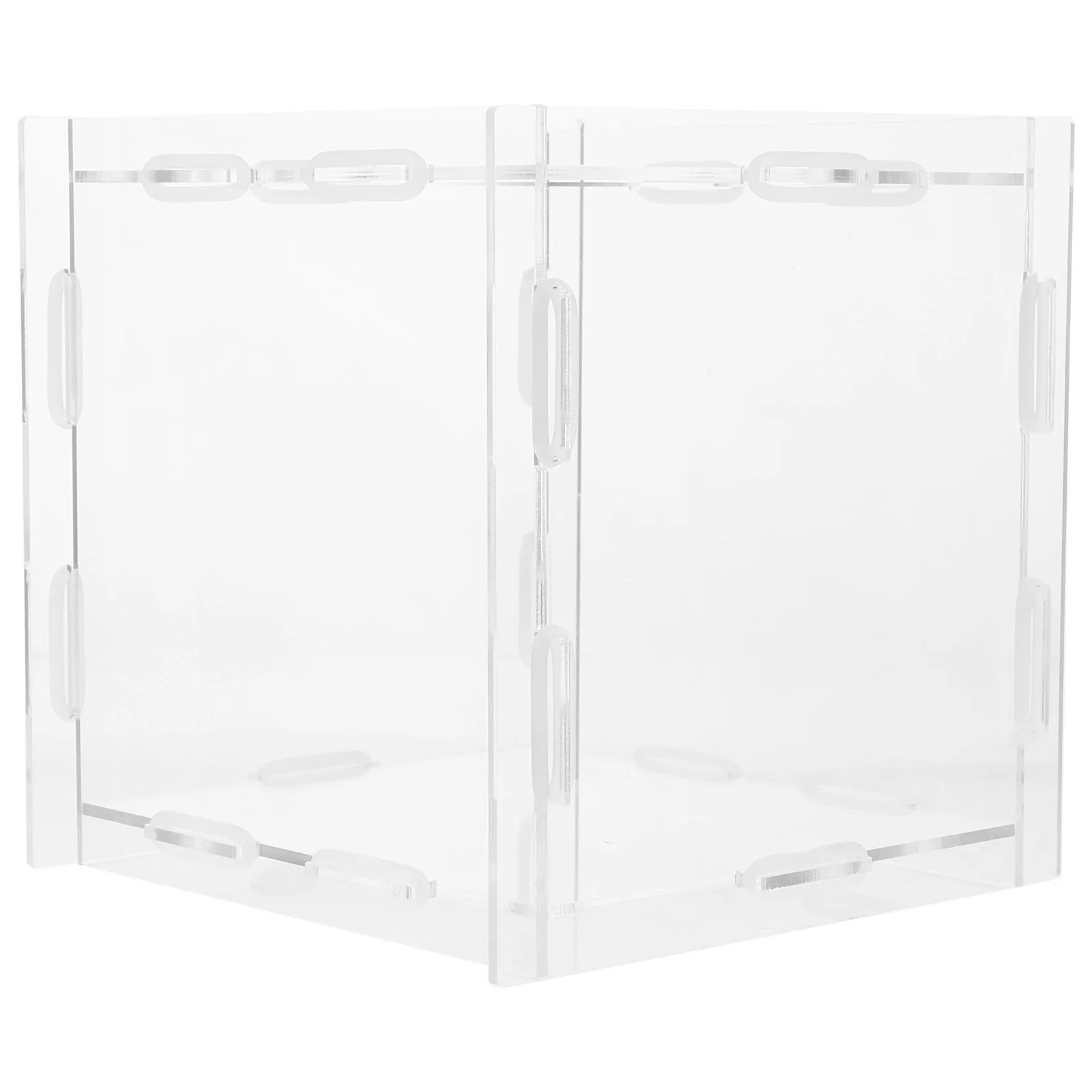 

Vault Lottery Ticket Tip Jars Fully Transparent Gold Acrylic Suggestion Mailbox