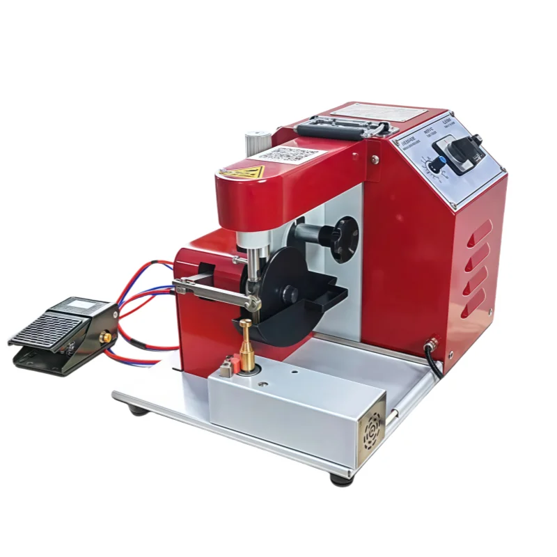 2025 New Auto Leather Edge Dyeing Machine Compact Desktop High Efficiency for Handbags & Auto Seats
