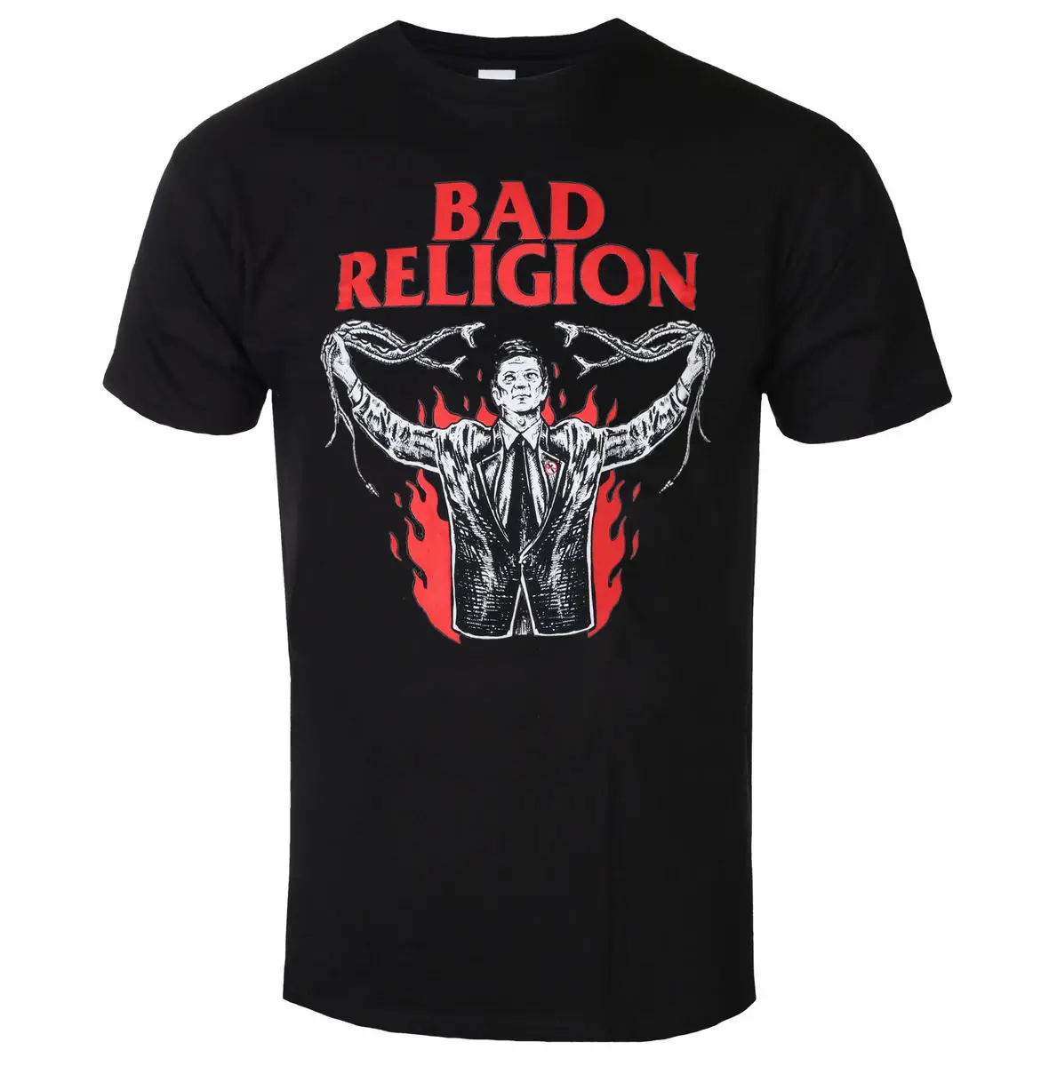 Retro Bad Religion Grafik-Baumwoll-Band-T-Shirt, Unisex, Sommer, Kurzarm, Modemarke, Luxus, Lässiges Vintage-T-Shirt – Detail 5