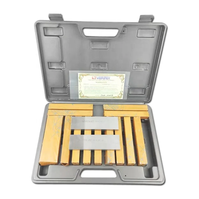 Best Sell VERTEX ground parallels 28 pcs /Vise parallel plate Used for vise clamping workpiece parallel height/VP-128A