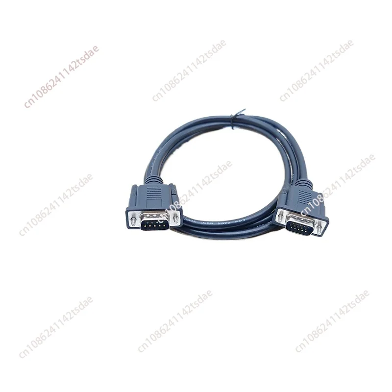 VGA cable to RS232 male-to-male DB9 hole to 15 pins, three rows to 9 pins, nine pins serial port data cable