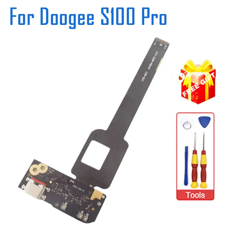 

New Original DOOGEE S100 Pro USB Board Base Charge Port Board With Motherboard Main FPC Accessories For DOOGEE S100 Pro Phone